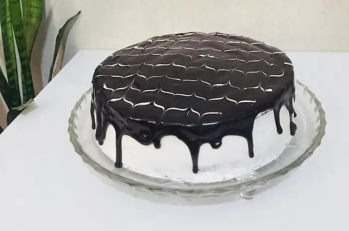 کیک مکزیکی با روکش گاناش شکلاتی 45646526352